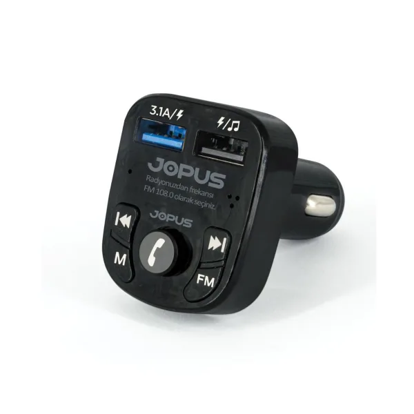 Jopus F8 Bluetooth FM Transmitter - Görsel 3