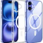 iPhone 16 Magsafe Kılıf Şeffaf Silikon