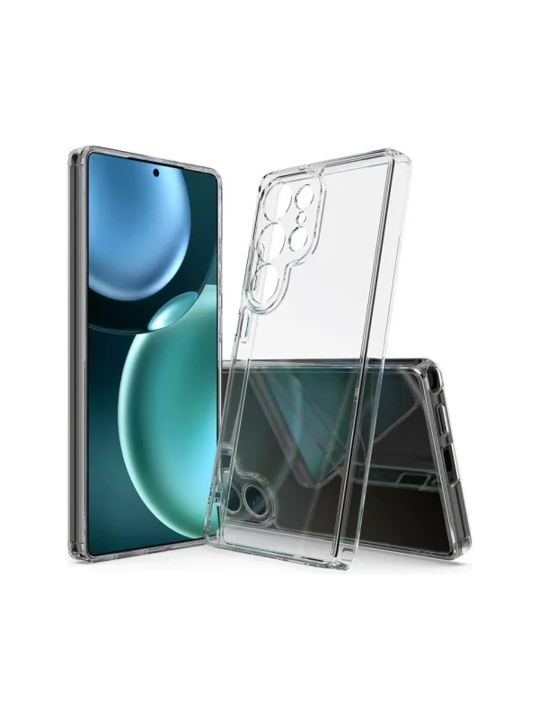 Samsung Galaxy S25 Ultra Şeffaf Silikon Kılıf - Görsel 2