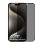 iPhone 15 Pro Max ”ESD ANTI-STATIC” Gizli Hayalet Cam Ekran Koruyucu