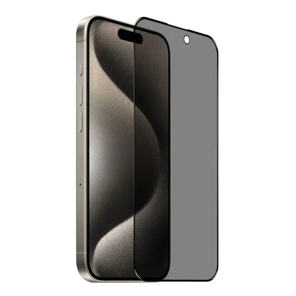 iPhone 15 Pro Max ”ESD ANTI-STATIC” Gizli Hayalet Cam Ekran Koruyucu - Görsel 2