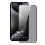 iPhone 15 Pro ”ESD ANTI-STATIC” Gizli Hayalet Cam Ekran Koruyucu