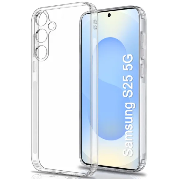 Samsung Galaxy S25 5G Şeffaf Silikon Kılıf