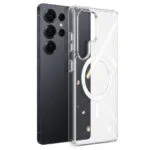 Samsung Galaxy S25 Ultra Magsafe Kılıf Şeffaf Silikon