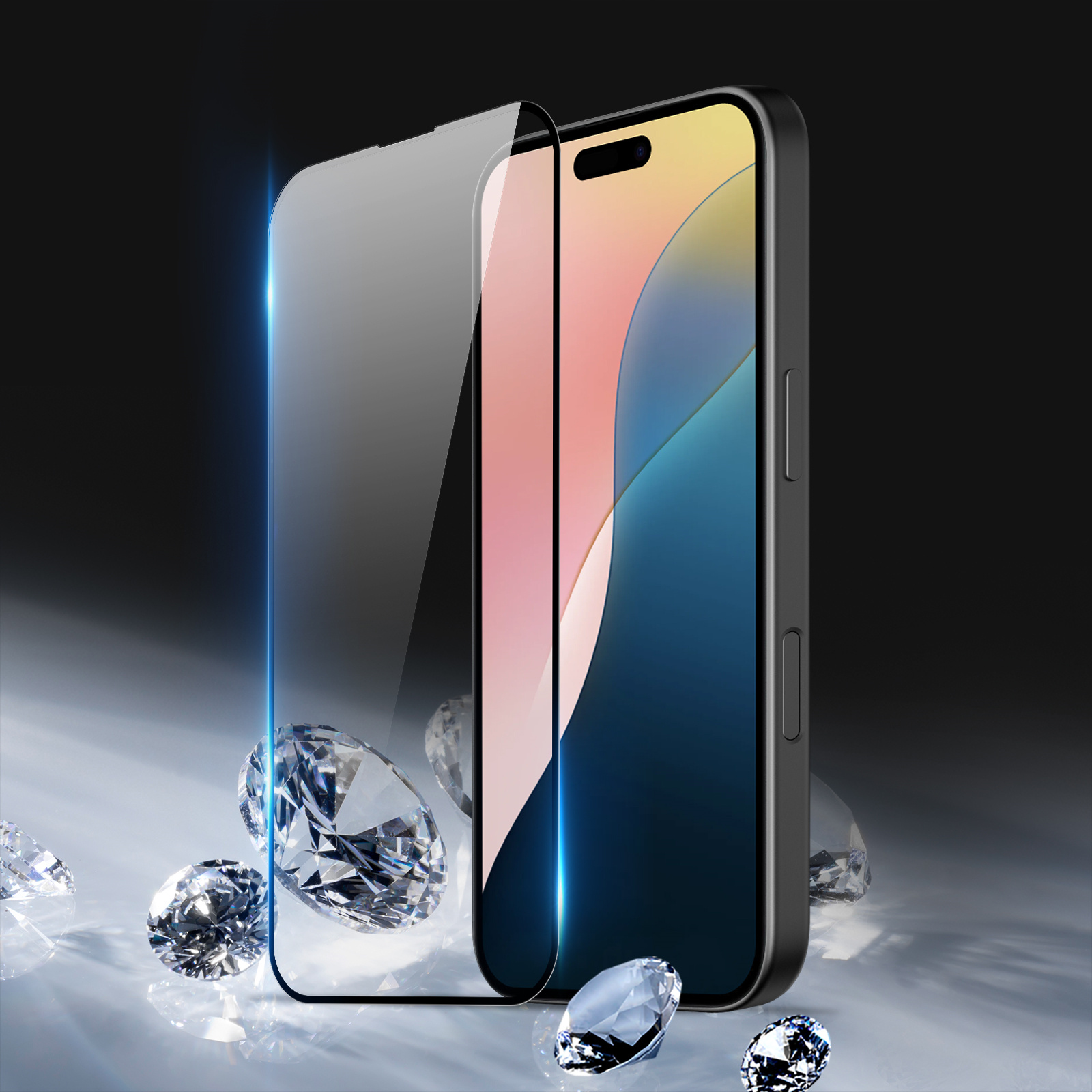 Tempered Glass Screen Protector for iPhone 16 05