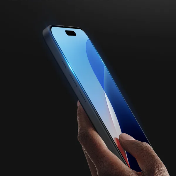 iPhone 16 ”ESD ANTI-STATIC” Cam Ekran Koruyucu 6D GLASS - Görsel 3