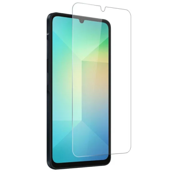 Samsung Galaxy A06 Şeffaf Silikon Kılıf + Cam Ekran Koruyucu Seti - Görsel 4