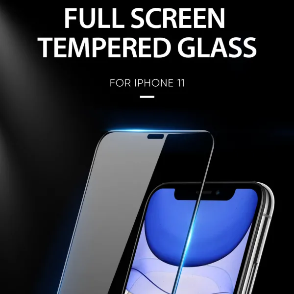 iPhone 11 ESD Cam Ekran Koruyucu 6D GLASS - Görsel 2