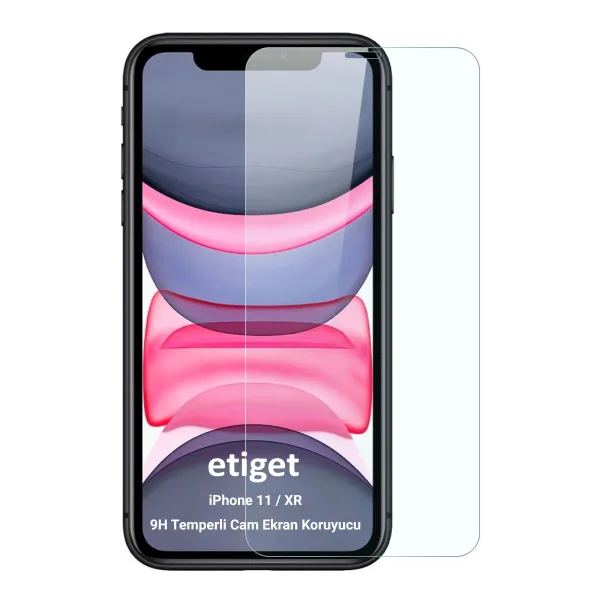 iPhone 11 Temperli 9H Cam Ekran Koruyucu