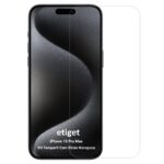 iPhone 15 Pro Max Temperli 9H Cam Ekran Koruyucu