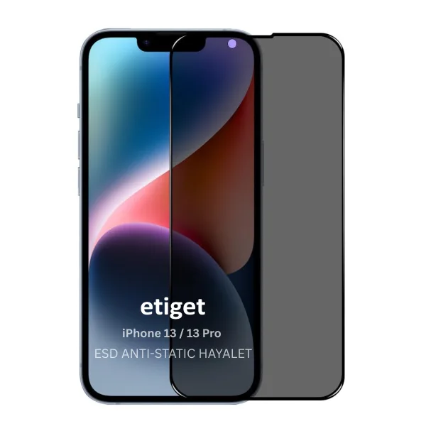 iPhone 13 / 13 Pro ”ESD ANTI-STATIC” Gizli Hayalet Cam Ekran Koruyucu