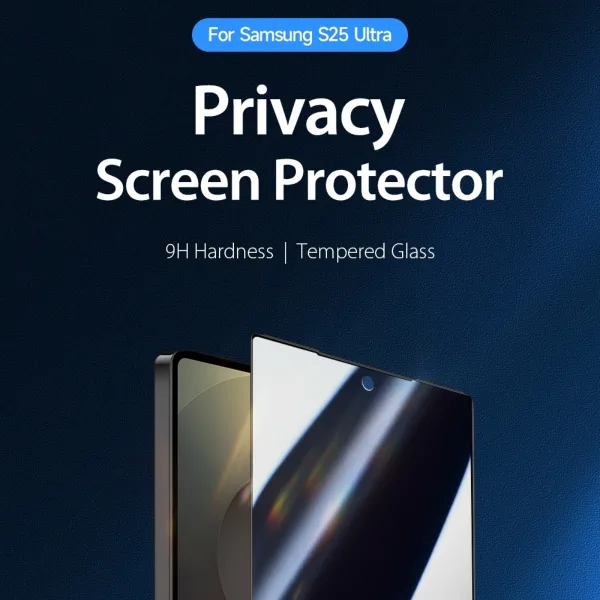 Samsung Galaxy S25 Ultra ”ESD ANTI-STATIC” Gizli Hayalet Cam Ekran Koruyucu - Görsel 3