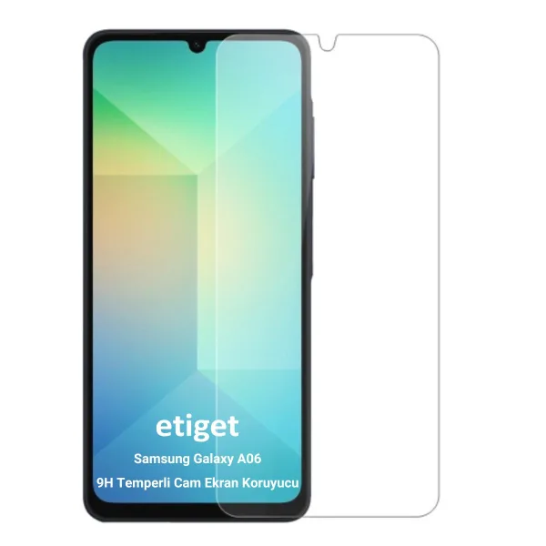 Samsung Galaxy A06 Temperli 9H Cam Ekran Koruyucu