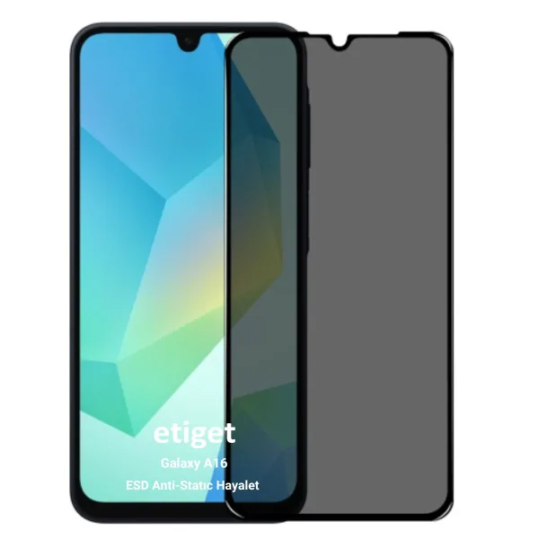 Samsung Galaxy A16  ”ESD ANTI-STATIC” Hayalet Cam Ekran Koruyucu