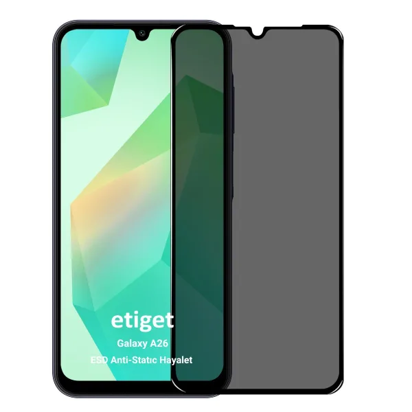 Samsung Galaxy A26 ”ESD ANTI-STATIC” Hayalet Cam Ekran Koruyucu