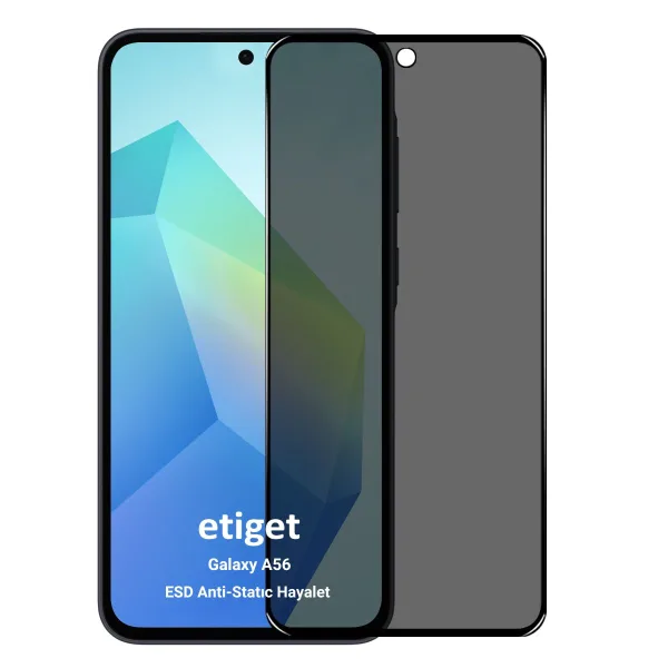 Samsung Galaxy A56 ”ESD ANTI-STATIC” Hayalet Cam Ekran Koruyucu
