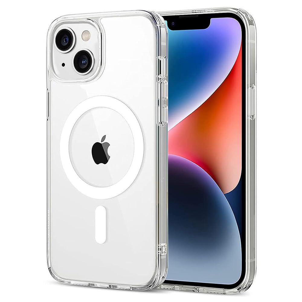  iPhone 14 Magsafe Kılıf Şeffaf Silikon | Manyetik Şarj Destekli & Kamera Korumalı