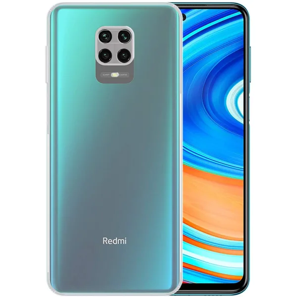 Xiaomi Redmi Note 9 Pro Kılıf Şeffaf Silikon Kamera Korumalı - Görsel 2