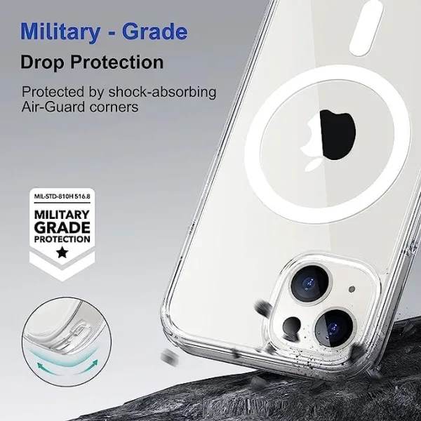 iPhone 12 Pro Max Magsafe Kılıf Şeffaf Silikon - Görsel 3