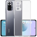 Xiaomi Redmi Note 10 Pro Kılıf Şeffaf Silikon Kamera Korumalı