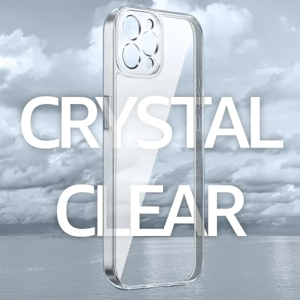 iPhone 15 Pro Şeffaf Silikon Kılıf Kamera Korumalı - Görsel 4