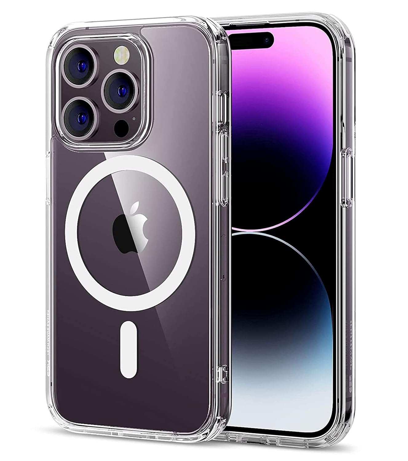 iPhone 14 Pro Magsafe Kılıf Şeffaf Silikon | Kamera Koruyucu & Manyetik Şarj Destekli