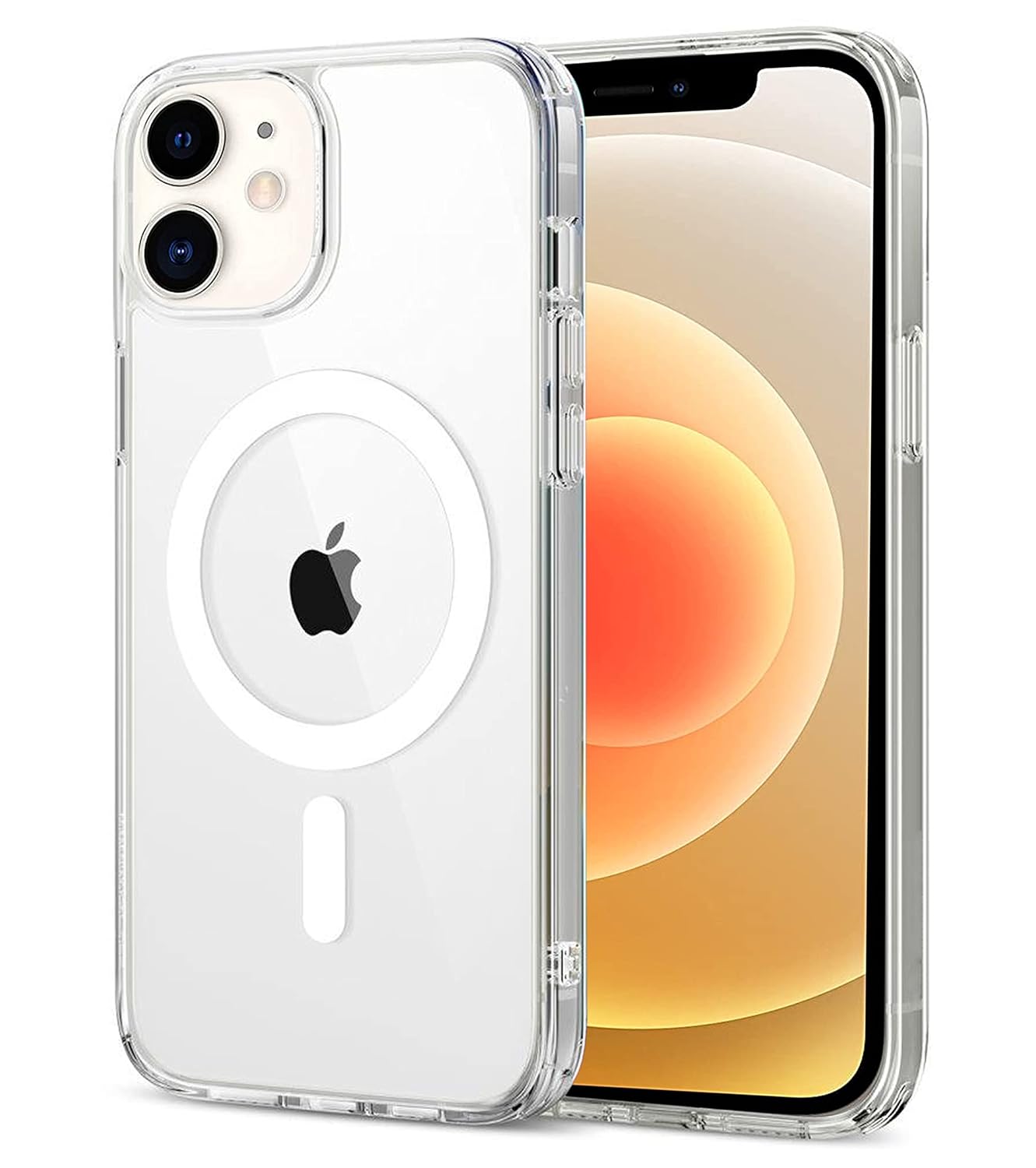 iPhone 12 / 12 Pro Magsafe Kılıf Şeffaf Silikon – Kamera Korumalı & Esnek Tasarım