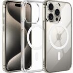iPhone 15 Pro Magsafe Kılıf Şeffaf Silikon