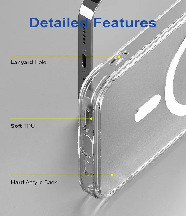 iPhone 11 Magsafe Kılıf Şeffaf Silikon - Görsel 5