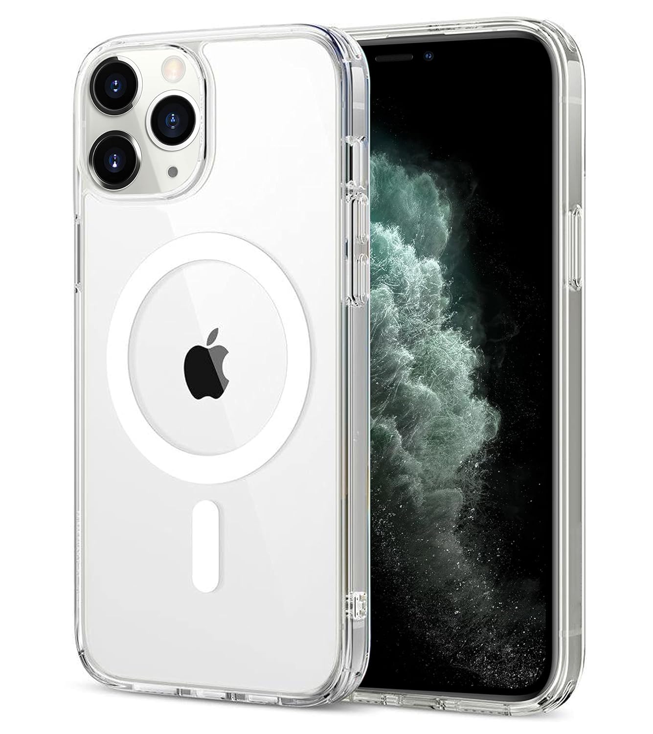 iPhone 11 Pro Max Magsafe Kılıf Şeffaf Silikon – Kamera Korumalı & Ultra Esnek