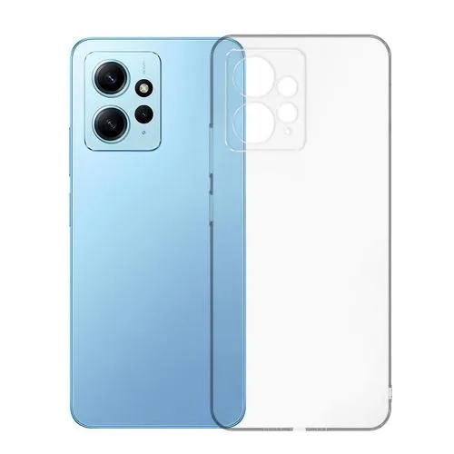 Xiaomi Redmi Note 12 4G Kılıf Şeffaf Silikon Kamera Korumalı