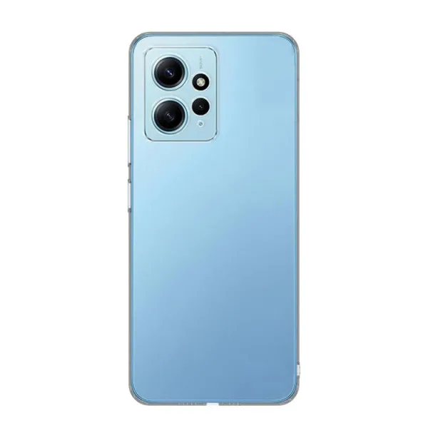 Xiaomi Redmi Note 12 4G Kılıf Şeffaf Silikon Kamera Korumalı - Görsel 2