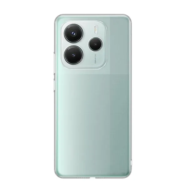 Xiaomi Redmi Note 14 4G Kılıf Şeffaf Silikon Kamera Korumalı - Görsel 2