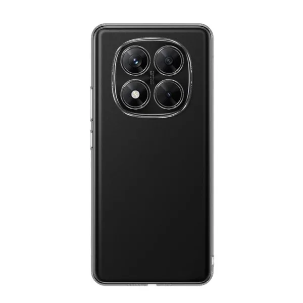 Xiaomi Redmi Note 14 Pro 5G Kılıf Şeffaf Silikon Kamera Korumalı - Görsel 2
