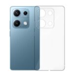 Xiaomi Redmi Note 14s Kılıf Şeffaf Silikon Kamera Korumalı