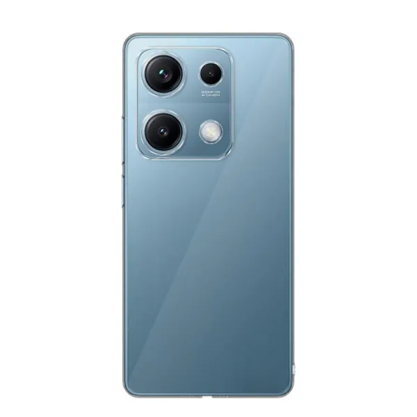 Xiaomi Redmi Note 14s Kılıf Şeffaf Silikon Kamera Korumalı - Görsel 2
