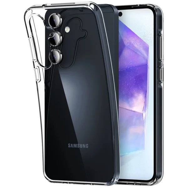 Samsung Galaxy A55 5G Şeffaf Silikon Kılıf