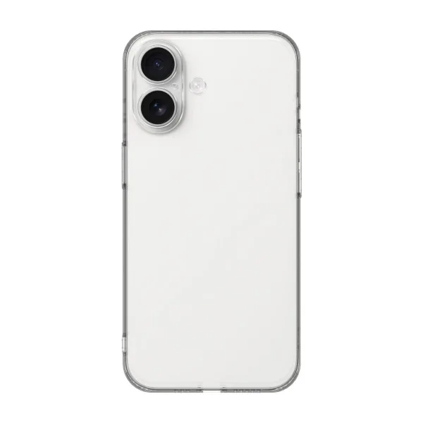 iPhone 16 Şeffaf Kılıf Silikon Kamera Korumalı - Görsel 2
