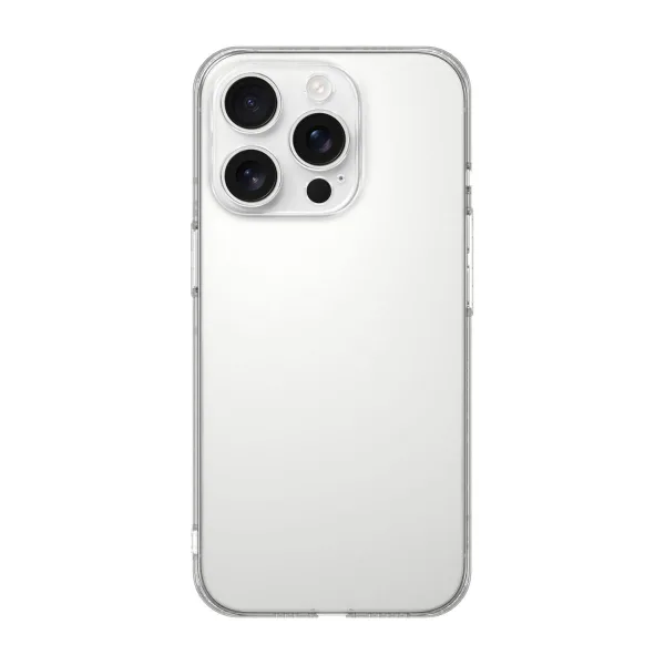 iPhone 16 Pro Max Kılıf Şeffaf Silikon Kamera Korumalı - Görsel 3