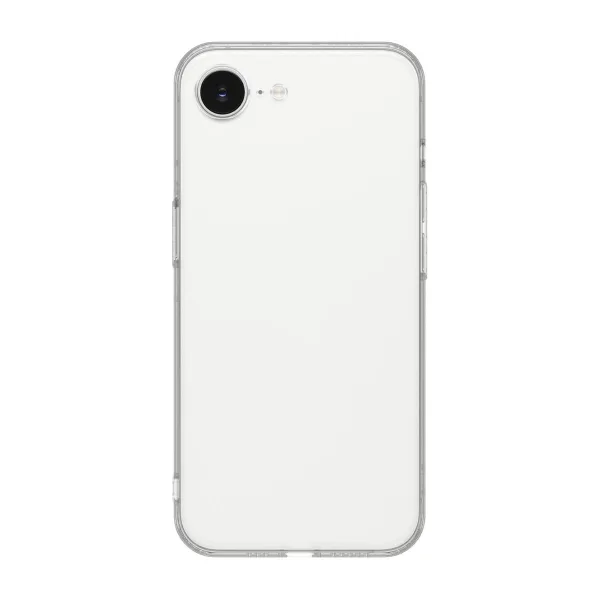 iPhone 16e Kılıf Şeffaf Silikon Kamera Korumalı - Görsel 2