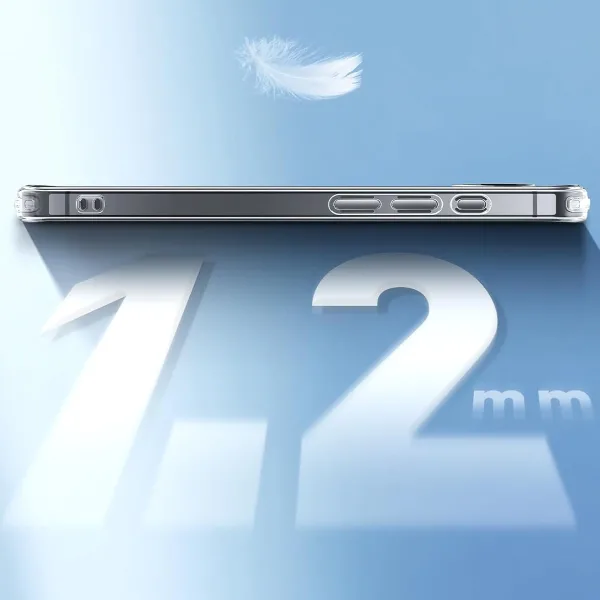 iPhone 16e Magsafe Kılıf Şeffaf Silikon - Görsel 2