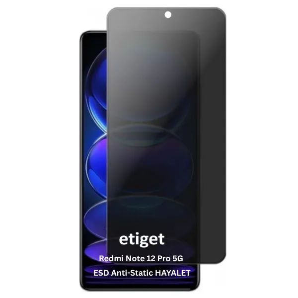 Xiaomi Redmi Note 12 Pro 5G Hayalet Ekran Koruyucu