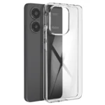 Xiaomi Redmi Note 13 Kılıf Şeffaf Silikon Kamera Korumalı