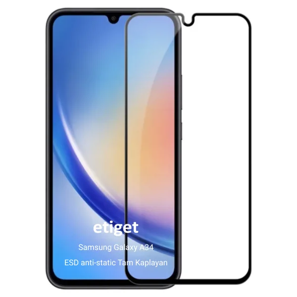 Samsung Galaxy A34 Temperli 9H Cam Ekran Koruyucu - Görsel 2
