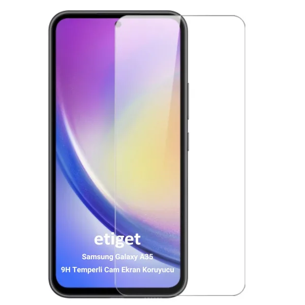 Samsung Galaxy A35 Temperli 9H Cam Ekran Koruyucu