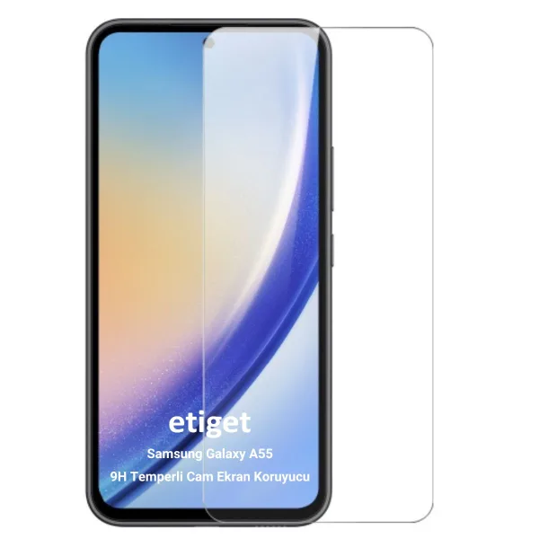 Samsung Galaxy A55 Temperli 9H Cam Ekran Koruyucu