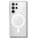 Samsung Galaxy S24 Ultra Magsafe Kılıf Şeffaf Silikon