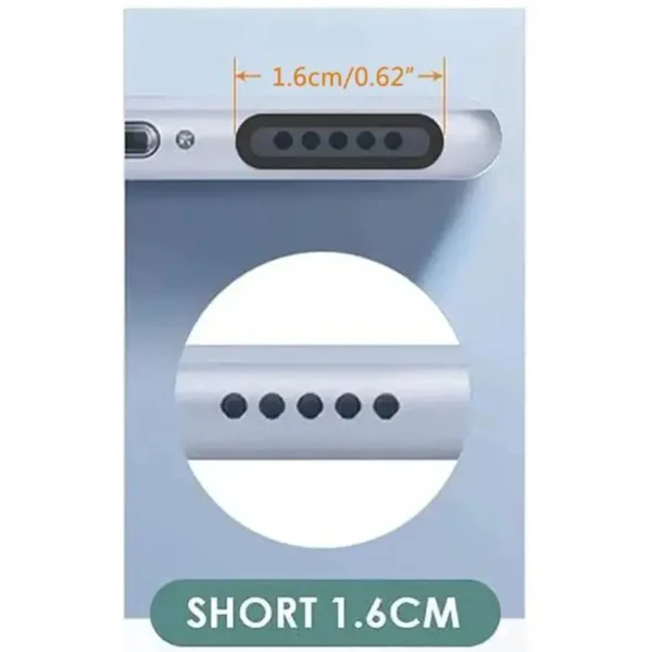 Cep Telefonu Hoparlörü Toz Geçirmez Etiket 16mm (10 Adet) - Görsel 4