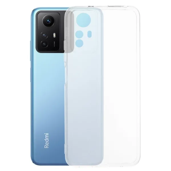 Xiaomi Redmi Note 12s 4G Kılıf Şeffaf Silikon Kamera Korumalı