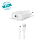 ttec SmartCharger 2.1A Type-C Şarj Aleti + USB-A - USB-C Kablo